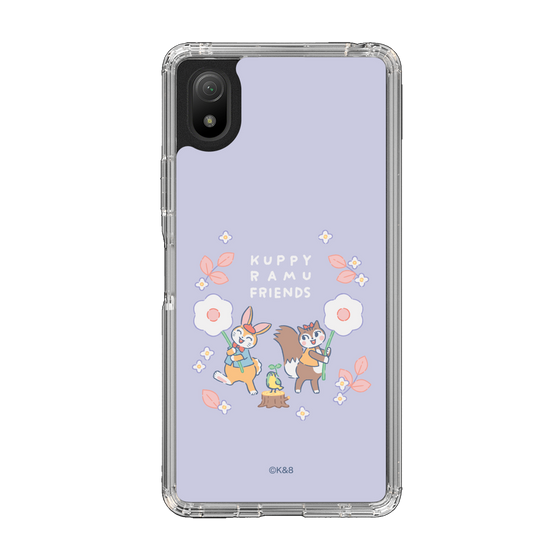 Slim Protection Case［ Kuppyramu Friends - Flower ］