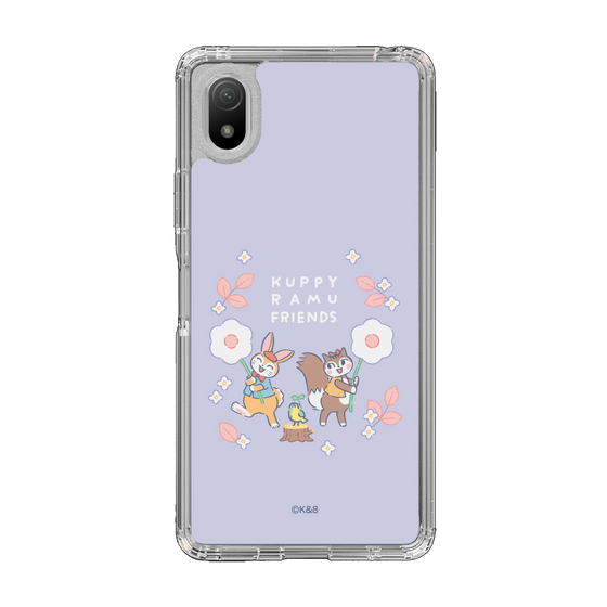 Slim Protection Case［ Kuppyramu Friends - Flower ］
