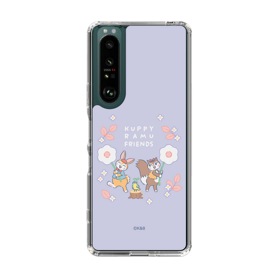 Slim Protection Case［ Kuppyramu Friends - Flower ］