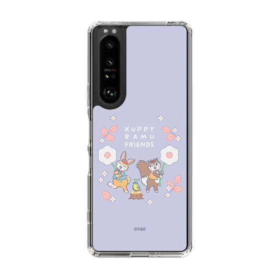 Slim Protection Case［ Kuppyramu Friends - Flower ］