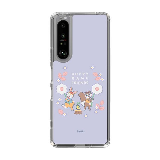 Slim Protection Case［ Kuppyramu Friends - Flower ］