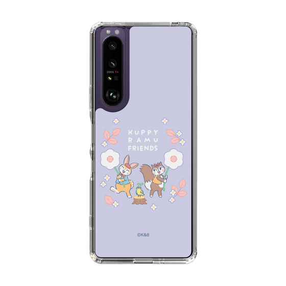 Slim Protection Case［ Kuppyramu Friends - Flower ］