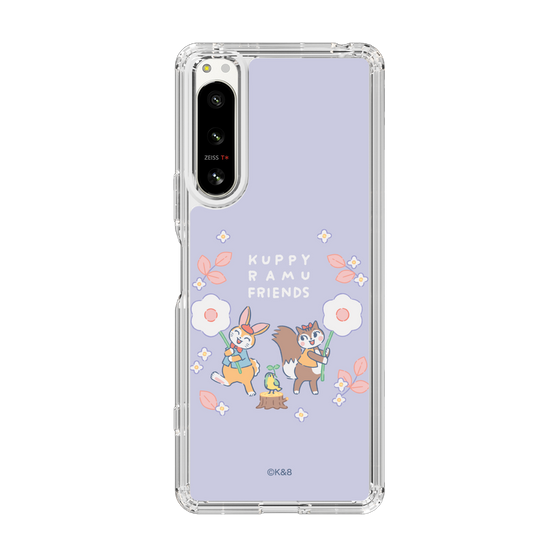 Slim Protection Case［ Kuppyramu Friends - Flower ］