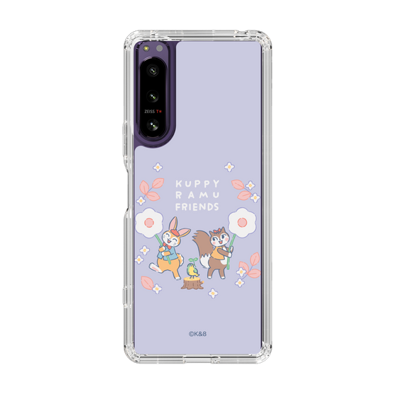 Slim Protection Case［ Kuppyramu Friends - Flower ］