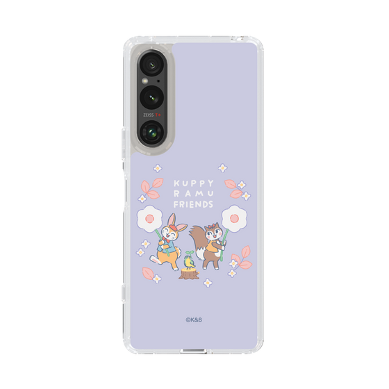 Slim Protection Case［ Kuppyramu Friends - Flower ］