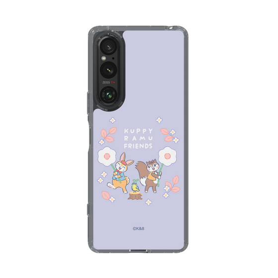 Slim Protection Case［ Kuppyramu Friends - Flower ］