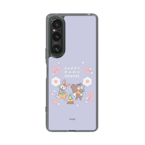 Slim Protection Case［ Kuppyramu Friends - Flower ］