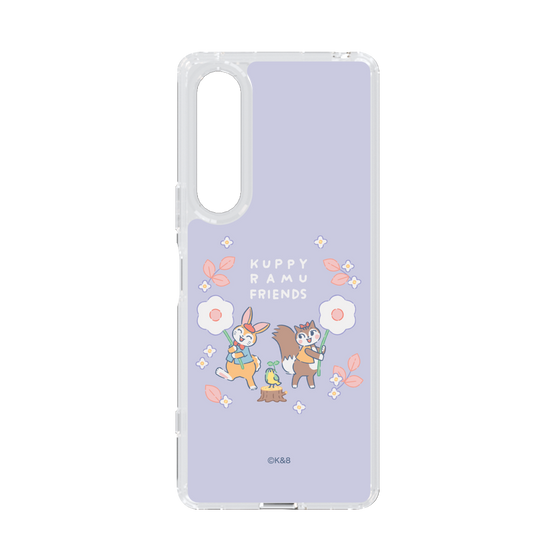 Slim Protection Case［ Kuppyramu Friends - Flower ］