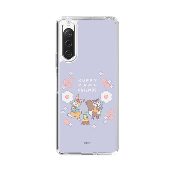 Slim Protection Case［ Kuppyramu Friends - Flower ］