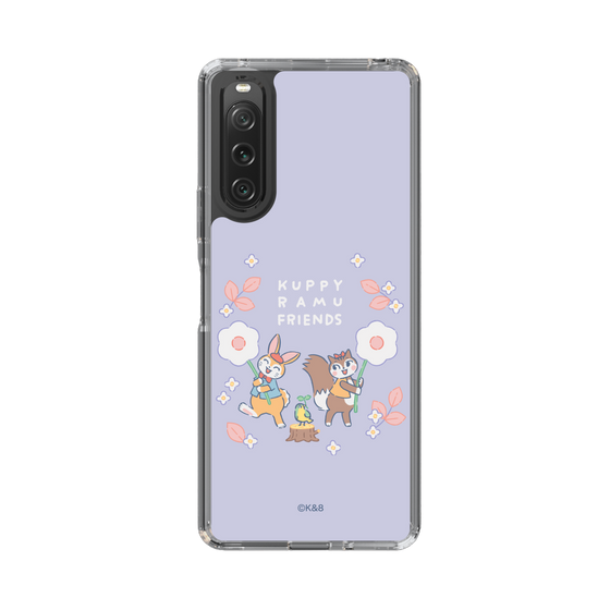 Slim Protection Case［ Kuppyramu Friends - Flower ］