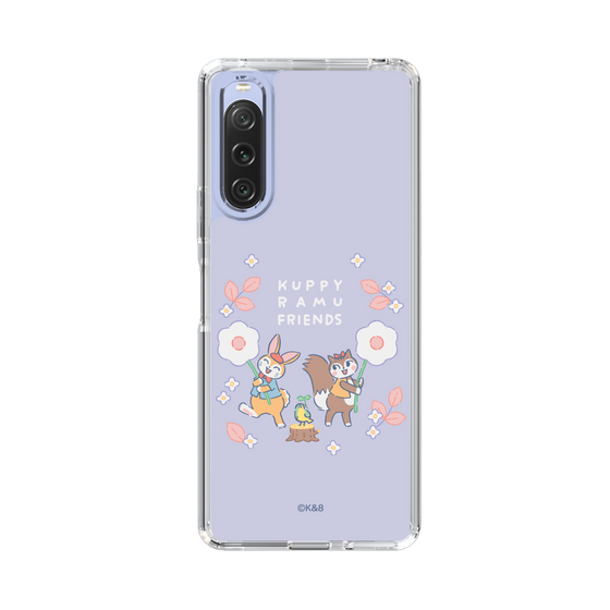Slim Protection Case［ Kuppyramu Friends - Flower ］