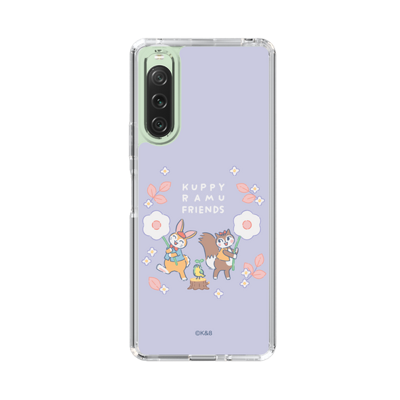 Slim Protection Case［ Kuppyramu Friends - Flower ］