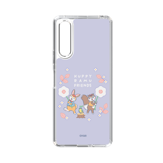 Slim Protection Case［ Kuppyramu Friends - Flower ］