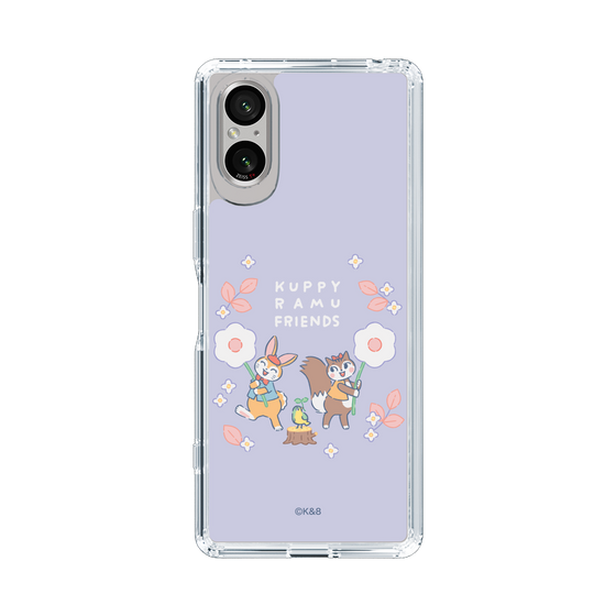 Slim Protection Case［ Kuppyramu Friends - Flower ］