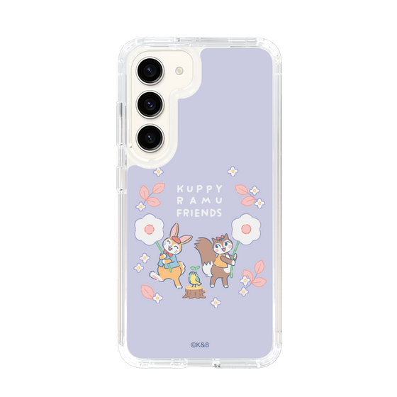 Slim Protection Case［ Kuppyramu Friends - Flower ］