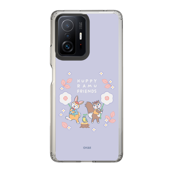 Slim Protection Case［ Kuppyramu Friends - Flower ］