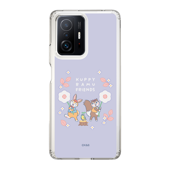 Slim Protection Case［ Kuppyramu Friends - Flower ］