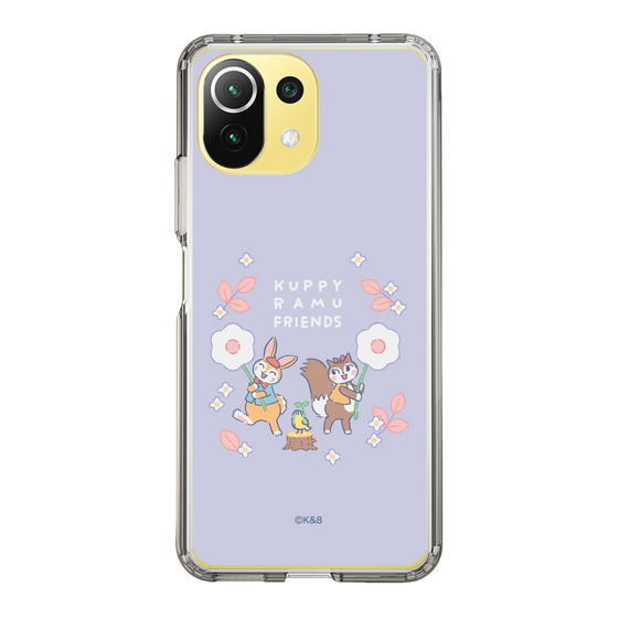 Slim Protection Case［ Kuppyramu Friends - Flower ］