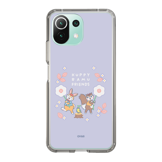 Slim Protection Case［ Kuppyramu Friends - Flower ］