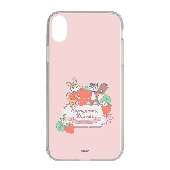 Slim Protection Case［ Kuppyramu Friends - Strawberry ］