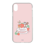 Slim Protection Case［ Kuppyramu Friends - Strawberry ］
