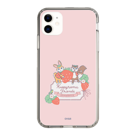 Slim Protection Case［ Kuppyramu Friends - Strawberry ］