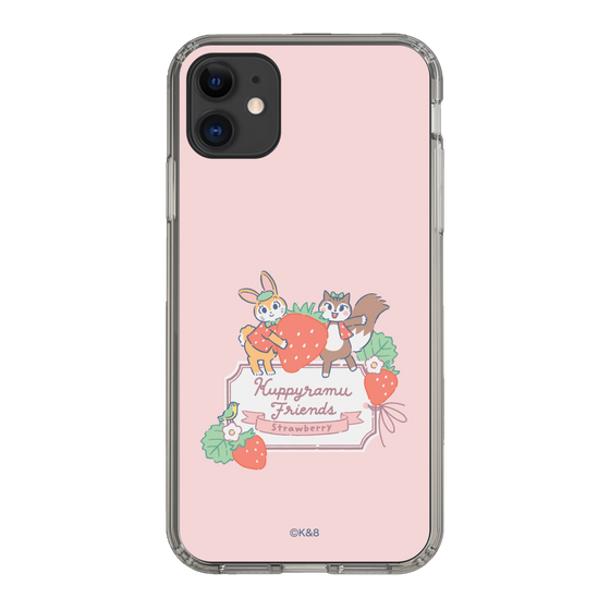 Slim Protection Case［ Kuppyramu Friends - Strawberry ］