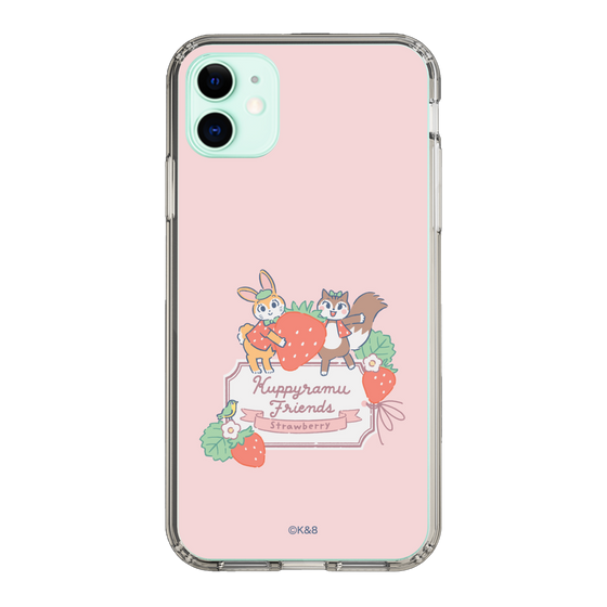 Slim Protection Case［ Kuppyramu Friends - Strawberry ］