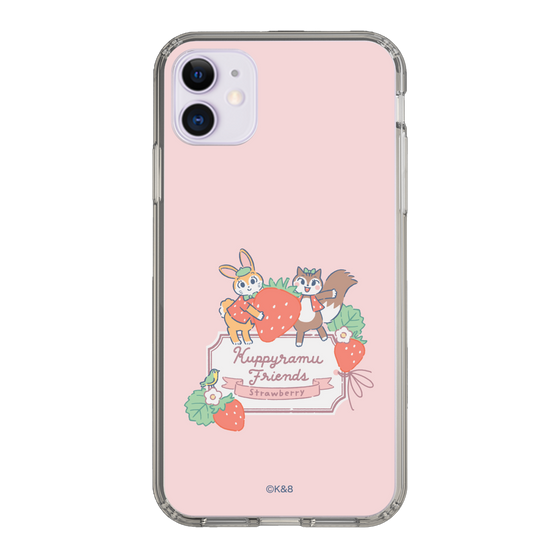 Slim Protection Case［ Kuppyramu Friends - Strawberry ］