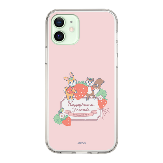 Slim Protection Case［ Kuppyramu Friends - Strawberry ］