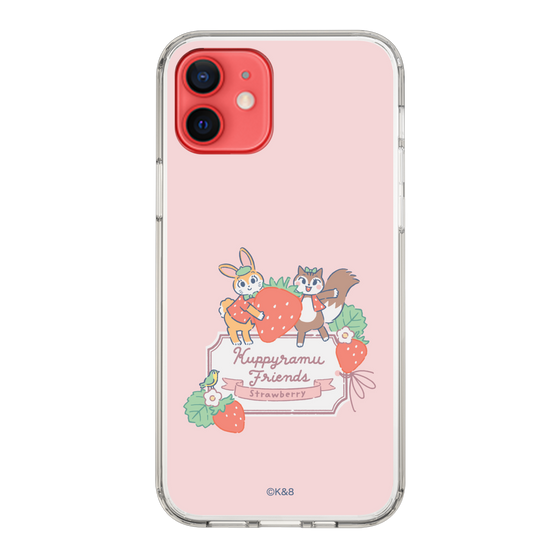 Slim Protection Case［ Kuppyramu Friends - Strawberry ］