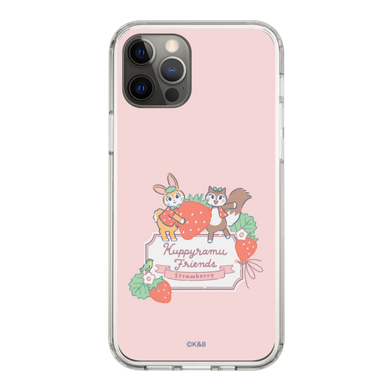 Slim Protection Case［ Kuppyramu Friends - Strawberry ］