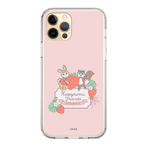 Slim Protection Case［ Kuppyramu Friends - Strawberry ］