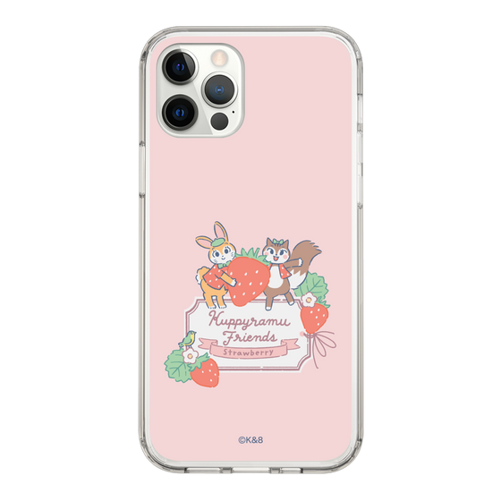 Slim Protection Case［ Kuppyramu Friends - Strawberry ］