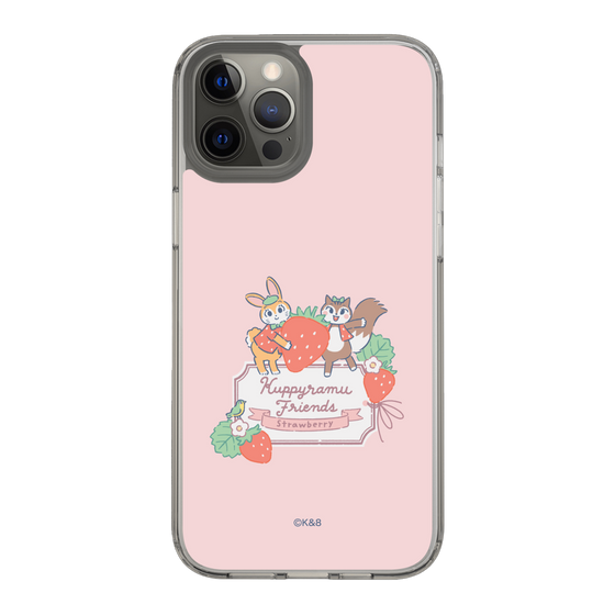 Slim Protection Case［ Kuppyramu Friends - Strawberry ］