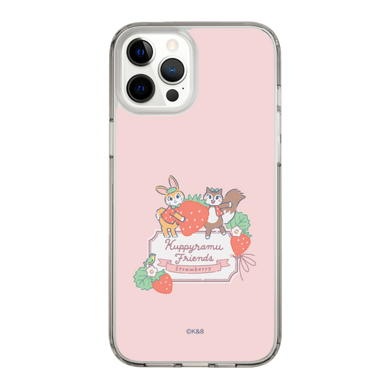 Slim Protection Case［ Kuppyramu Friends - Strawberry ］