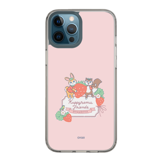 Slim Protection Case［ Kuppyramu Friends - Strawberry ］