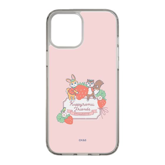 Slim Protection Case［ Kuppyramu Friends - Strawberry ］