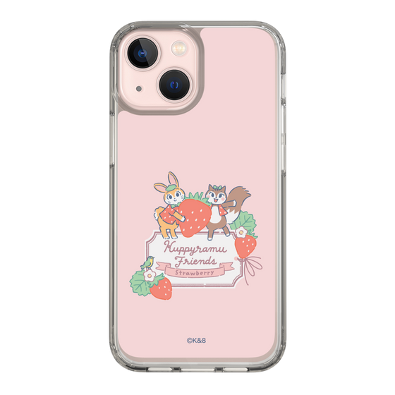 Slim Protection Case［ Kuppyramu Friends - Strawberry ］
