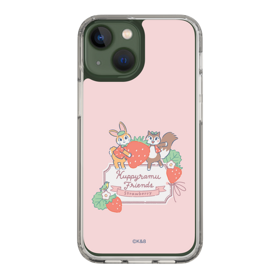 Slim Protection Case［ Kuppyramu Friends - Strawberry ］