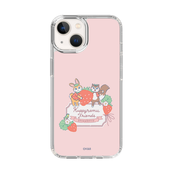 Slim Protection Case［ Kuppyramu Friends - Strawberry ］