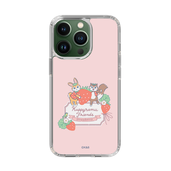 Slim Protection Case［ Kuppyramu Friends - Strawberry ］