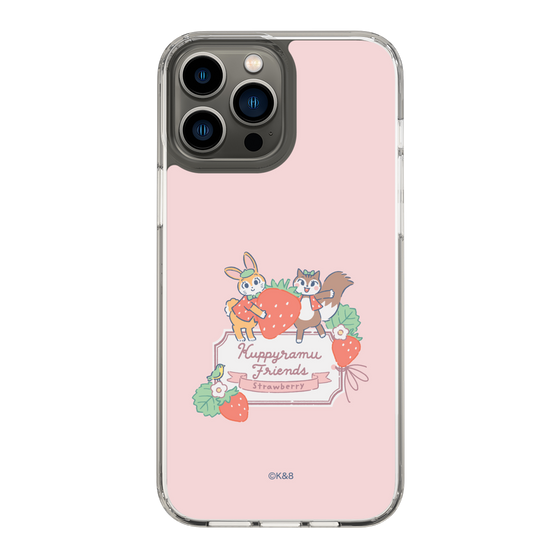 Slim Protection Case［ Kuppyramu Friends - Strawberry ］