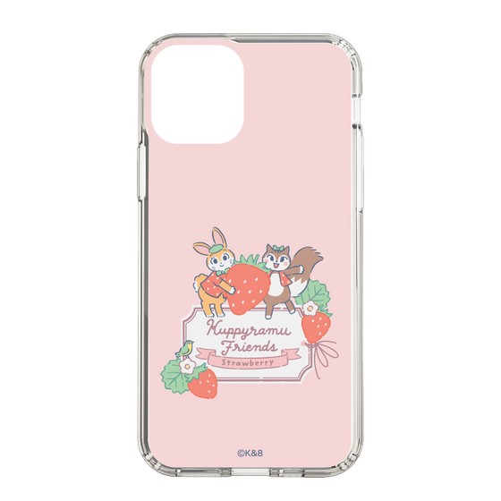 Slim Protection Case［ Kuppyramu Friends - Strawberry ］