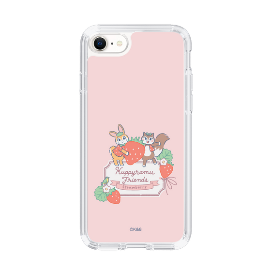 Slim Protection Case［ Kuppyramu Friends - Strawberry ］