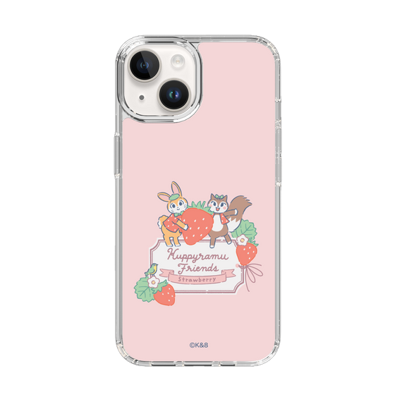 Slim Protection Case［ Kuppyramu Friends - Strawberry ］