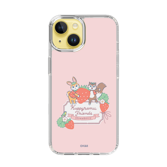 Slim Protection Case［ Kuppyramu Friends - Strawberry ］