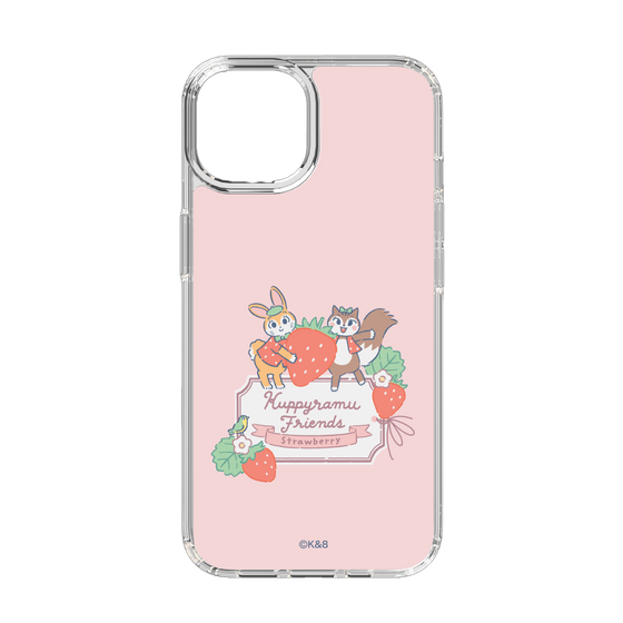 Slim Protection Case［ Kuppyramu Friends - Strawberry ］