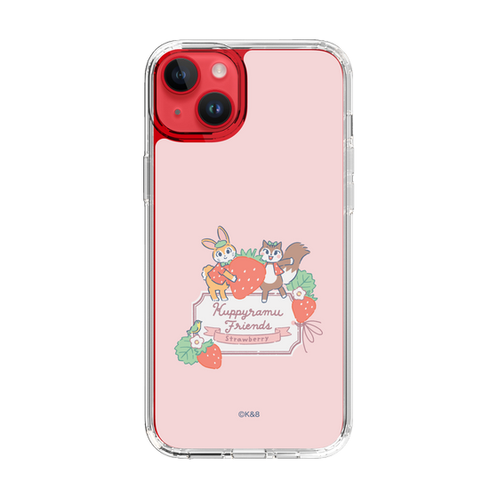 Slim Protection Case［ Kuppyramu Friends - Strawberry ］