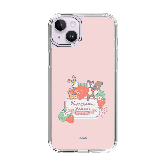 Slim Protection Case［ Kuppyramu Friends - Strawberry ］